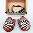 thumbnail image 2 of Thumb Piano Workmanship Musical Instrument Finger Thumb Piano for Beginners, 2 of 5