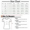 thumbnail image 4 of Fesfesfes Women Plus Size Short Sleeve Tops Fashion Women Summer Causal Printing Short Sleeve V-Neck Top Blouse T-Shirt T-Shirts for Women 8(L), 4 of 6