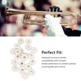 thumbnail image 4 of Trumpet Valve Felt Washers, Trumpet Felt Elastic 20Pcs  For Performance, 4 of 8