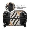 thumbnail image 4 of Lsque Geometric Printed Luggage Cover, Travel Luggage Protector,Scratch and Dirt Resistant, Fits 18-32 Inch Luggage - Large, 4 of 9
