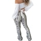 thumbnail image 3 of Txlixc Pantalones de Cintura Alta para Mujer, Pantalones de Estampado Floral Retro Rectos de Primavera de Fiesta Casual de Adelgazamiento Txlixc  Casualmente, 3 of 9