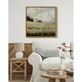 thumbnail image 3 of Drsoum Vintage Landscape Canvas Wall Art 16x16in Natural Framed Grassland Classic Wall Prints Modern Farmhouse Kitchen Bedroom Office Decor, 3 of 6