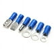 thumbnail image 2 of Kit surtido de 360 terminales de crimpado aislados para cableado eléctrico, conectores de cable de pala, anillo y horquilla (rojo y azul), 2 of 7