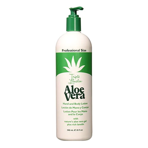 Triple Lanolin Aloe Vera Hand and Body Lotion, 20 Oz, 3 Pack