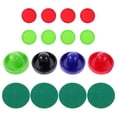 thumbnail image 1 of FRCOLOR Air Hockey Puck Air Hockey Pusher Made of Durable Plastic for Playing Use Lightweight Sturdy Assorted Color Fits Most Tables,3.78"X3.78"X2.44", 1 of 4