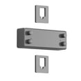 thumbnail image 2 of Heavy Duty Washing Line Laundry Rack Rope Hanger Dryer Line Retractable Clothesline for Laundry Room Clothing Bathroom Home Drying Clothes Gray, 2 of 8
