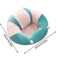 thumbnail image 3 of Dienrx Baby Support Seat Sofa Plush Soft Animal Shaped Baby Learning to Sit Chair Feeding Sofa Keep Sitting Posture Comfortable for 3-16 Months Baby (Blue), 3 of 4