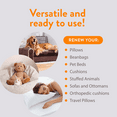 thumbnail image 4 of Moots Supreme Filling Formula, 8 lb (2 cushions, 4 lb/each), Refill for Pet Beds, Cushions and Pillows, 4 of 8