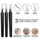 thumbnail image 2 of Tool Kit, Professional Acne Treatment Tool Acne Kit Acne Needles (1 Set - Black), 2 of 5