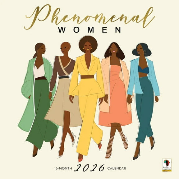 2026 Phenomenal Women Calendar (Ships Sept 15, 2025)