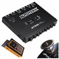 thumbnail image 2 of Autotek ATEQ 4-Band Audio Equalizer with Built-in 2-Way Crossover, 1/2 DIN, re-amp EQ with Front/Rear Active Crossover with Gravity Magnet Phone Holder Bundle, 2 of 4