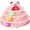 Pink, variant on TrendMallOasis Cat Toys, 4-Level Turntable Ball Track Interactive Cat Toy for Indoor Cats, Self Play Fun Roller with Colorful Rotating Ball Puzzle Exercise Kitten Toys