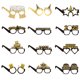 thumbnail image 1 of 12 gafas divertidas de Año Nuevo 2025 para tu fiesta de Nochevieja, y también son un disfraz de moda, 1 of 5