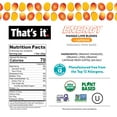 thumbnail image 2 of That's it. Gluten-Free Soft & Chewy Ready-to-Eat Mango Lime Blends Energy Fruit Bars, .7oz, 6 Count Shelf Stable Box, 2 of 10