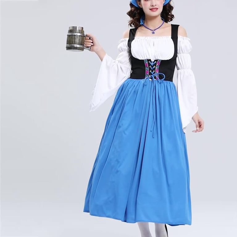 beer festival dress oktoberfest-bavarian-maid-dress-traditional-german-beer-festival-costume -for-women-2394152.jpg?v=1752286607 main image 0
