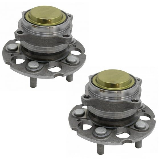 TRQ Rear Wheel Bearing & Hub Assembly LH RH Pair for Honda Acura SUV New BHA51993