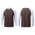 thumbnail image 3 of Lmnyox Men's Athletic Pullover Breathable Gym Workout Sweatshirts Lightweight Crew Neck Long Sleeve Sweatshirt Activewear, 3 of 3