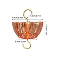 thumbnail image 2 of Hummingbird Feeder, 2 Pack Hanging Bird Water Feeder for Outdoor Garden Backyard Patio Decoration, Wild Bird Watching Accessories with Feeding Ports, 2 of 8
