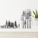 thumbnail image 5 of Adhesivo adhesivo Outus Mountain Forest Bear 30 x 90 cm, 5 of 7