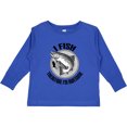 thumbnail image 3 of Inktastic Funny Fishing Joke I Fish Therefore Im Awesome Boys Long Sleeve Toddler T-Shirt, 3 of 5