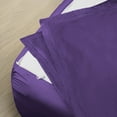 thumbnail image 2 of Sheet has Zipper Fitted Sheet, (Queen Size 60x80) 15 Inch Deep Pocket, 100% Egyptian Cotton, 800 TC, Solid Purple Color., 2 of 9