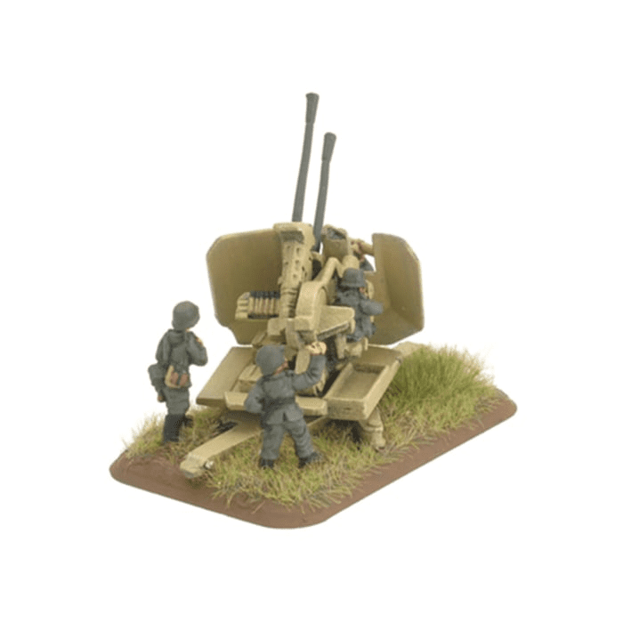 Flames of War: German Twin 3.7cm AA Gun Flakzwilling