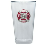 Firefighter Pint Glass PNT4239ER by Heritage Metalworks