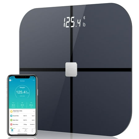 JUMPER Bluetooth Body Fat Scale Smart Wireless Weight Scale BMI Scale Digital...