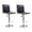 Checkered Bear Pink, variant on Offex 2 Tone Padded Adjustable Height Swivel Bar Stool - Set of 2