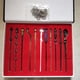thumbnail image 5 of 2025 Nuevo conjunto completo de varita mágica Harried Hot Sale, insignia de reloj de arena, convertidor de tiempo, insignia de reloj de arena, caja de regalo, collar, anillo,, 5 of 5