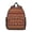 Geometric Stripe Red, variant on Geometric Diamond White Pattern Backpack for School, Cute School Bag with Adjustable Shoulder Straps and Padded Back, 13.8"x11.4"x6"