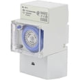 thumbnail image 3 of Timer, 24 Timer Switch, Timer 110-230v Sul 181h Analog Mechanical Timer Time Switch Manual/Automatic Controller For Din Rail GuanGuan, 3 of 5