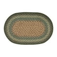 thumbnail image 2 of Earth Rugs 03-013 Dark Green Oval Rug, 2 of 2