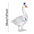 thumbnail image 5 of Grey Goose Glass Vodka Bottle 11.84oz/350ml, 3D Goose Shape Liquor Bottle with Gift Box for Home Bar Father's Day, 5 of 9