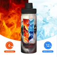 thumbnail image 6 of Joker Folie a Deux Horror Sports Insulated Water Bottles Kettle Stainless Steel Portable Cup18OZ For Travel Gym School, 6 of 8
