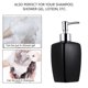 thumbnail image 2 of 2Pcs Ceramic Handwashing Bottles for Storage Black Reusable Dispensing Bottle, 2 of 5