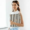thumbnail image 6 of FORMRS 3 Ring Binder 1.5 inch with Pockets Set of 2 Clip Board 200 Sheets Capacity, Black Abstract Stripes, 6 of 8