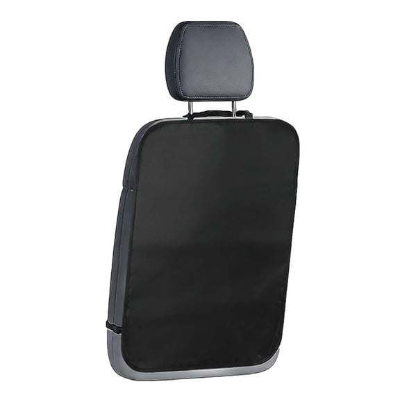 Upgraded Back Seat Protector with Storage Organizer Universal Fit Car Rear Seat Cover Dirt Proof Kick Mat for Kids and