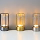 thumbnail image 4 of Yuarrent Luces LED inalámbricas recargables Solución de iluminación compacta y eficiente Lámpara de cristal de luz brillante Iluminación y accesorios oro, 4 of 6