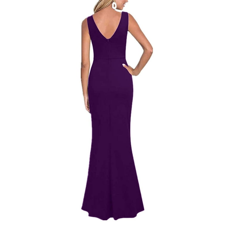 slim fit dress slacks Plus Size Evening Dress for Mom