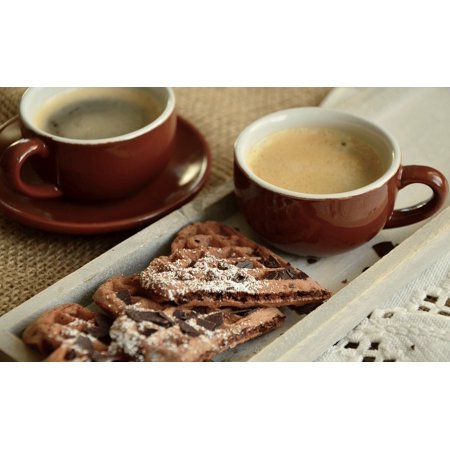 Laminated Poster Coffee Cup Coffee Cafe Cup Aroma Cake Poster