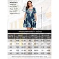thumbnail image 6 of VEPKUL Womens Plus Size Dresses with Pockets Casual Short Sleeve Dress Loose A Line Flowy Swing 14-SteelBlue_4X, 6 of 9