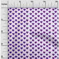 thumbnail image 2 of oneOone Viscose Chiffon Medium Purple Fabric Poker Card Dress Material Fabric Print Fabric By The Yard 42 Inch Wide, 2 of 4