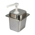 thumbnail image 2 of Dispensador de jarabe de café Macarena manual de salsas 2,3 l acero inoxidable, 2 of 8
