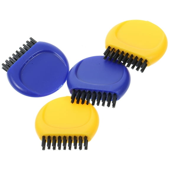 4 Pcs Golf Club Brush Flexible Golfs Club Brush Golfs Cleaner Golfs Brush Rubber Golfs Club Brush