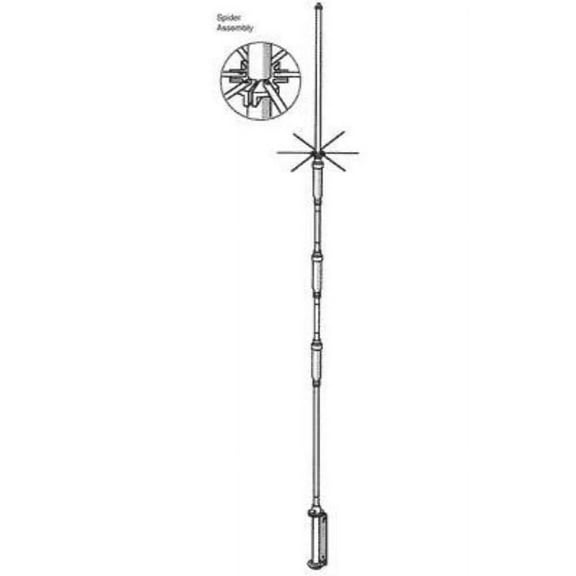 Hustler Toys 4BTV Antenna with Accessories Included for Compatible Brands Compatible Models