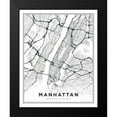thumbnail image 2 of Braun Studio 20x24 Black Modern Framed Museum Art Print Titled - Manhattan, 2 of 5