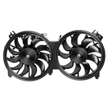 CCIYU Radiator or Condenser Cooling Fan Fit for 07-16 Nissan Altima/Maxima Fits select: 2015 NISSAN ALTIMA 2.5/S/SV/SL, 2013-2014 NISSAN ALTIMA 3.5S/3.5SV/3.5SL