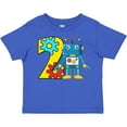 thumbnail image 3 of Inktastic 2nd Birthday Robot Boys or Girls Toddler T-Shirt, 3 of 5