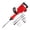 2 Chisels, variant on Demolition Jack Hammer 3800W Multifunctional Rotary Hammer With Box Concrete Ground Breaking Electric Hammer Tool Impact Drill For Trenching, Chipping, Breaking Holes